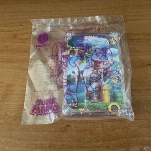 2/$30 Nintendo Super Mario McDonald's Dual Maze Game Happy Meal Toy 2018 NIP